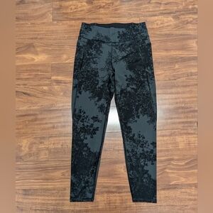 Black Sweaty Betty Floral Leggings